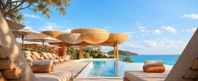 Around the resort