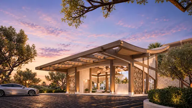 Arrival and lobby