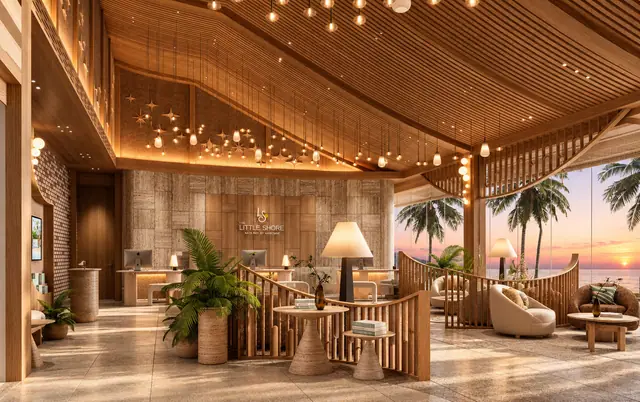 Arrival and lobby