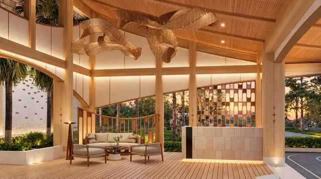 Arrival and lobby