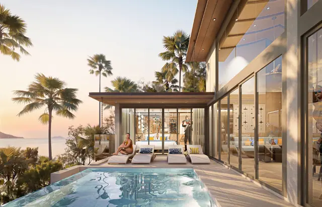 Seaview 2-Bedroom Duplex Pool Villa