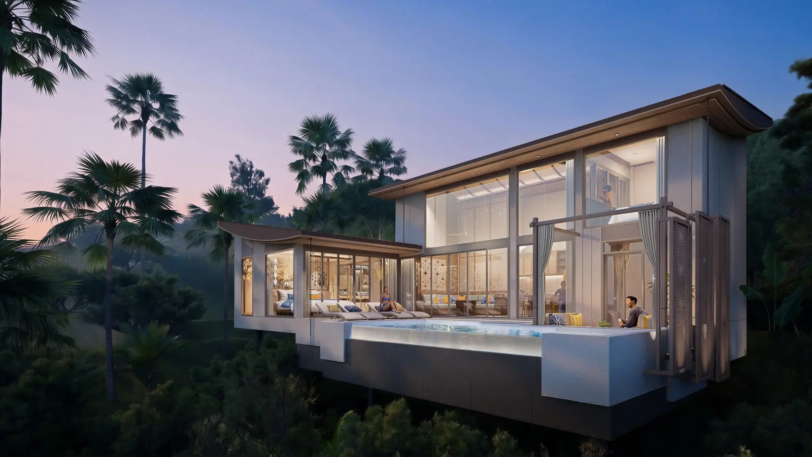 Seaview 2-Bedroom Duplex Pool Villa, photo 8
